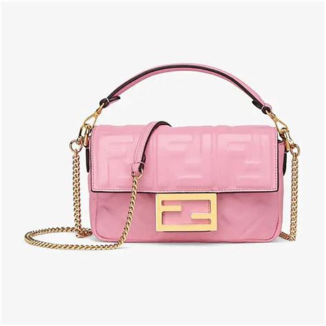 fendi pink baguette|fendi baguette reviews.